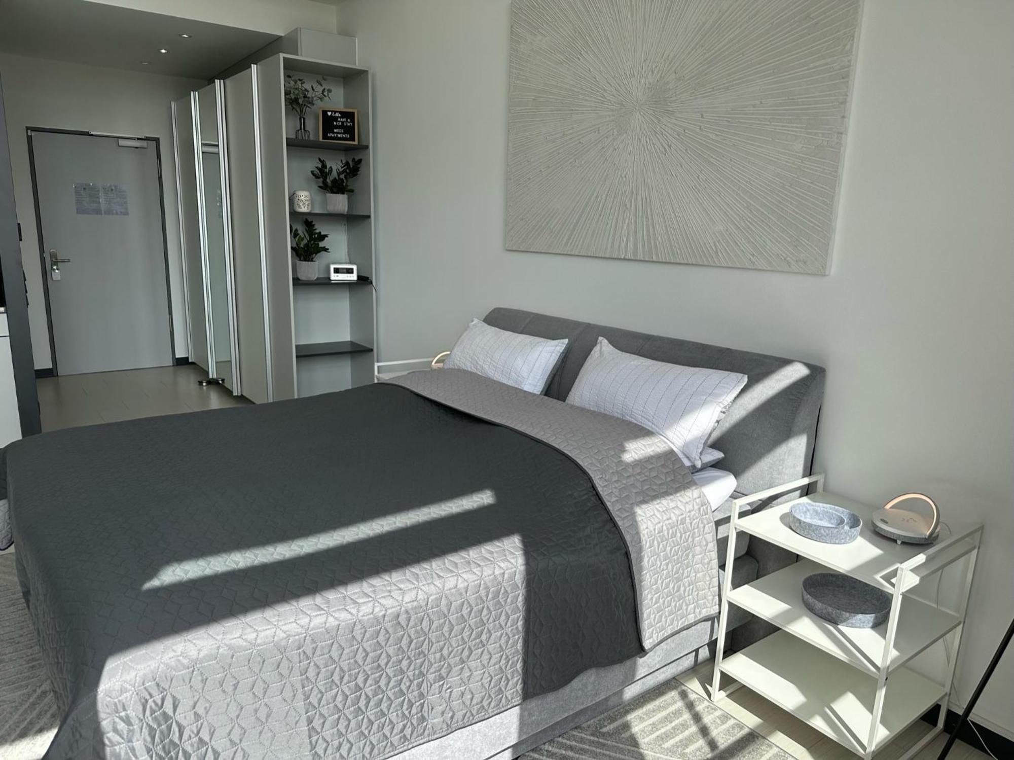 Meos 1 -Zentrum-Balkon-Parkplatz-Gym-Uniklinik Lipcse Kültér fotó