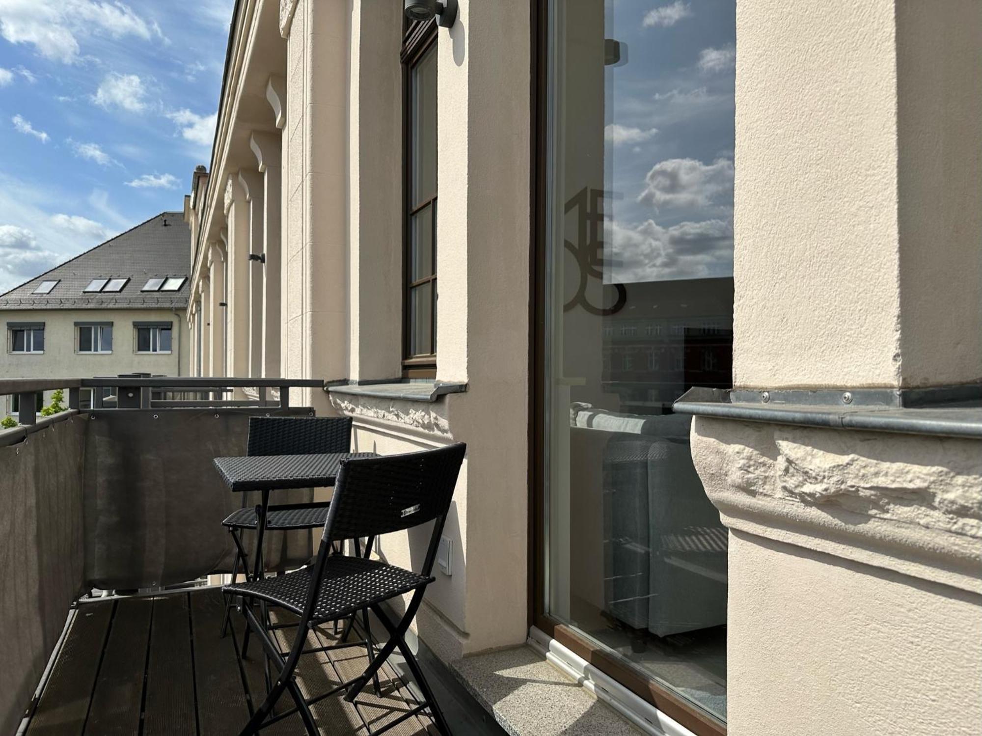 Meos 1 -Zentrum-Balkon-Parkplatz-Gym-Uniklinik Lipcse Kültér fotó